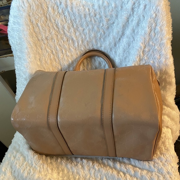 Beautiful rare Tan Boston Gucci Bag - Picture 7 of 9